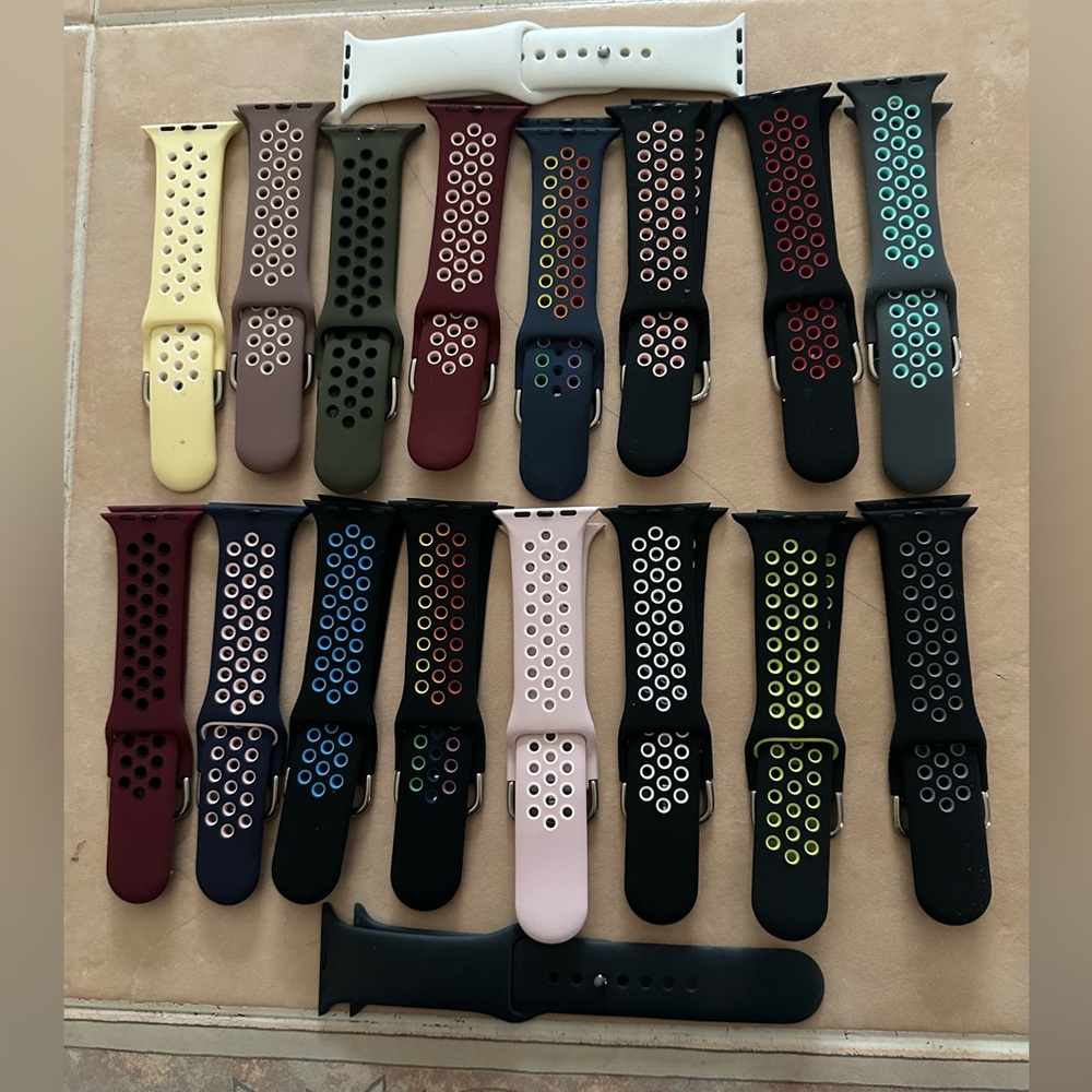Multicolor Sport Bands for Smartwatches